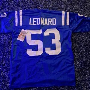 Darius Leonard signed authentic jersey